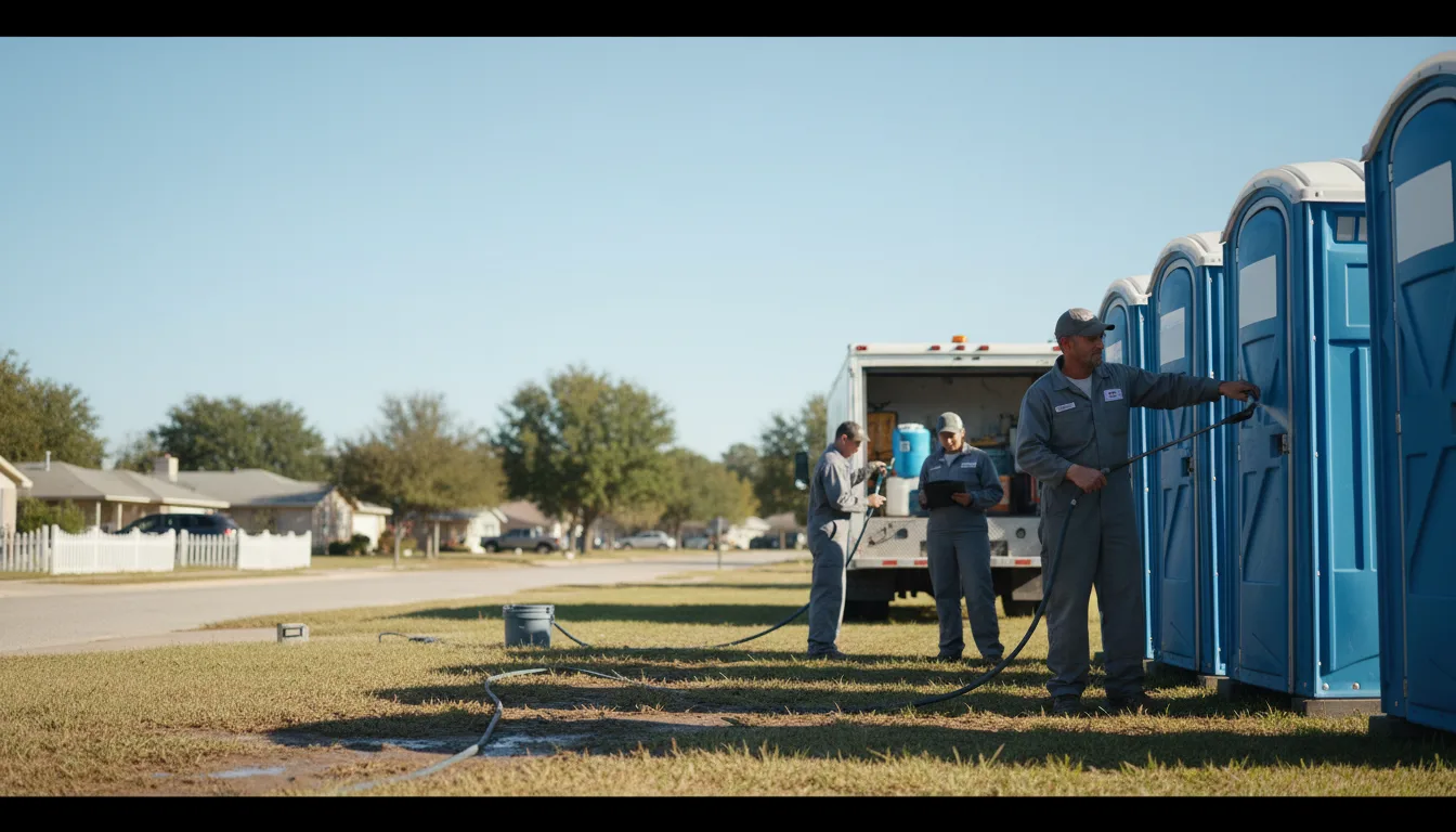 Long-Term Portable Toilet Rental in Otwell, IN near me